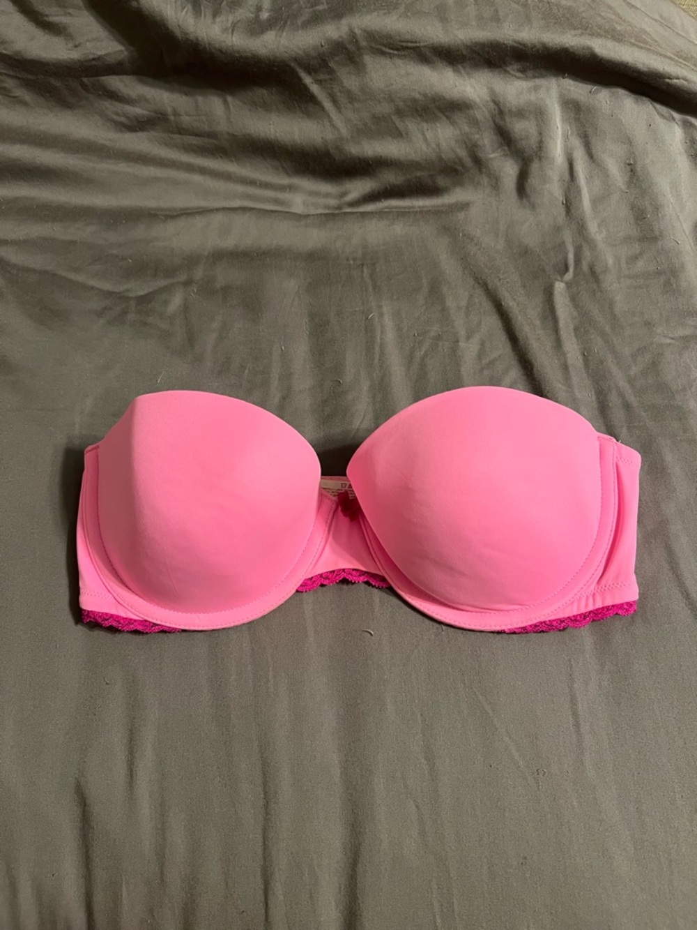 PINK Victoria's Secret Multi-Way Demi Strapless Bandeau Bra
